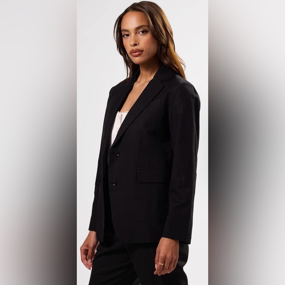 Amour Vert Slim Tobie Summer Blazer Women’s Oversized Size Small NWT $250 MSRP - Picture 4 of 12